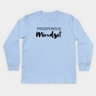 Prosperous minset | Embrace Change Kids Long Sleeve T-Shirt